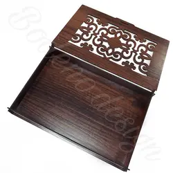 جعبه شیرینی چوبی