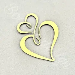 مینی تاپر دو قلبی code 804