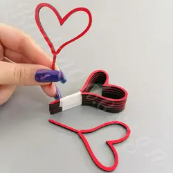 مینی تاپر قلب توخالی کج code 710