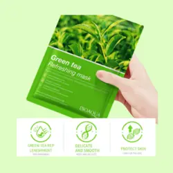 ماسک ورقه ای چای سبز بیوآکوا
