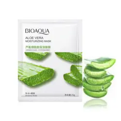 ماسک ورقه‌ای آلوئه‌ورا بیوآکوا