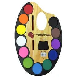 آبرنگ پالتی 12 رنگ ونیدز سایز بزرگ