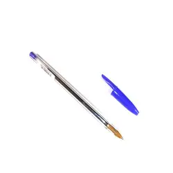 خودکار بیک آبی مدل کریستال اورجینال کد BB02