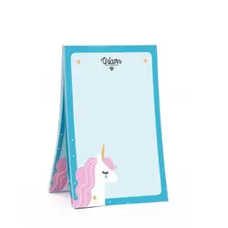 کاغذ یادداشت (نوت پد) سری یونیکورن طرح 2