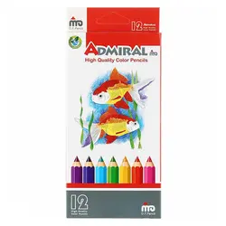مداد رنگی 12 رنگ ادمیرال کد 761C