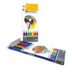 مداد رنگی 12 رنگ ادمیرال کد 761C