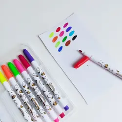 ماژیک رنگ آمیزی کیفی 12 رنگ