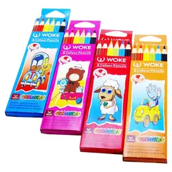 مداد رنگی 6 رنگ ووک مدل برلیانت کالر