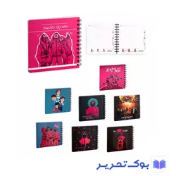 دفتر 100 برگ بازی مرکب سویل کد 802