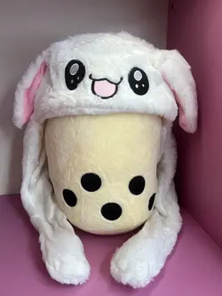 کلاه پمپی خرگوشی سفید