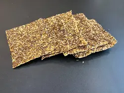 جو خشک نازک ورقه ای تخمه کتان و کنجد