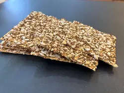 جو خشک نازک ورقه ای تخمه و کنجد