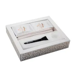 ماسک پودری اسپیرولینا هیدروژلی حاوی کائولن 12 عددی