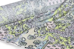 پارچه لباسی 100% ویسکوز عرض 150 بروجرد طرح ابریشمی رنگ 01