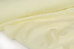 پارچه لباسی پلی استر ویسکوز عرض 150 بروجرد ساده رنگ لیمویی 0180