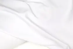 پارچه مانتو شلواری پنبه پلی استر ویسکوز عرض 150 بروجرد ساده رنگ سفید 848001