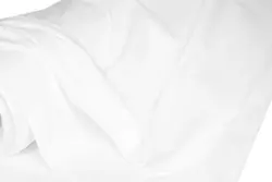 پارچه مقنعه ای پلی استر ویسکوز عرض 180 بروجرد ساده رنگ سفید