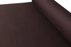پارچه مقنعه ای پلی استر ویسکوز عرض 90 بروجرد ساده رنگ قهوه ای کد 0780