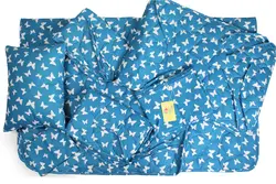 ست لحاف گلدوزی کودک و نوزادی هفت تکه بروجرد طرح پروانه رنگ 05