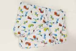 ست لحاف گلدوزی کودک و نوزادی هفت تکه بروجرد طرح پانکو رنگ 01