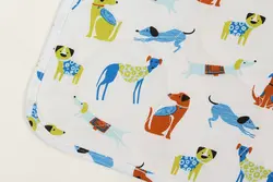 ست لحاف گلدوزی کودک و نوزادی هفت تکه بروجرد طرح پانکو رنگ 01