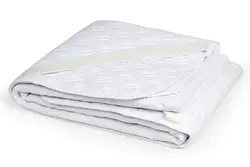 محافظ تشک التراسونيک معمولی یک نفره عرض 120 بروجرد ساده رنگ سفید W8480