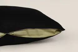 بالش الیاف بروجرد طرح اسنارل 50*70 رنگ مشکی
