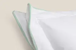 بالش قابدار الیاف بابیلون بروجرد 80*60 رنگ سفید