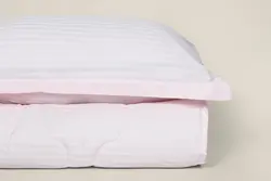 ست لحاف بزرگسال یک نفره سه تکه 90 بروجرد طرح هتلی رنگ صورتی کد 0010