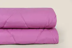 لحاف تک بزرگسال یک نفره 90 بروجرد ساده رنگ بنفش
