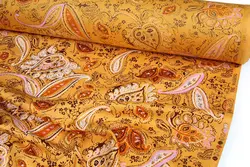 پارچه لباسی 100% ویسکوز عرض 150 بروجرد طرح آدینه کد 09