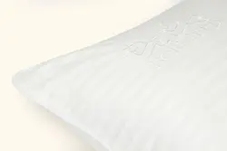 بالش الیاف پرسان 70*50 بروجرد طرح ساده رنگ شیری