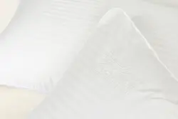 بالش الیاف پرسان 70*50 بروجرد طرح ساده رنگ شیری