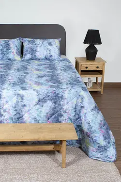 ست لحاف بزرگسال دو نفره سه تکه 180 بروجرد طرح لورا رنگ 01