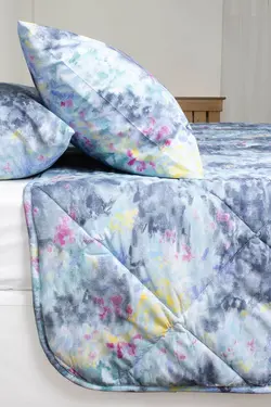 ست لحاف بزرگسال دو نفره سه تکه 180 بروجرد طرح لورا رنگ 01