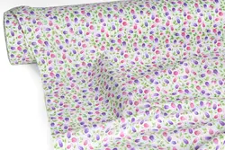 پارچه چادری پلی استر ویسکوز بروجرد عرض 110 طرح حورا رنگ 03