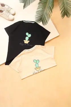 تیشرت گل کاکتوس (۴۲۴۳)