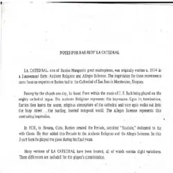 نت گیتار La Cathédrale. Gabriel Bianco, guitare از Agustin Barrios