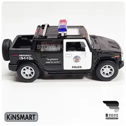 ماکت فلزی هامر اچ 2 پلیس(Hummer H2 police kinsmart)