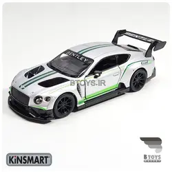 ماکت بنتلی کانتینانتال جی تی 3 کینسمارت(  BENTLEY GT3 kinsmart)