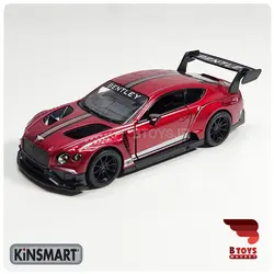 ماکت بنتلی کانتینانتال جی تی 3 کینسمارت(  BENTLEY GT3 kinsmart)