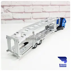 ماکت تریلی خودرو بر مرسدس بنز آکتروس آبی(Mercedes Benz Actros)