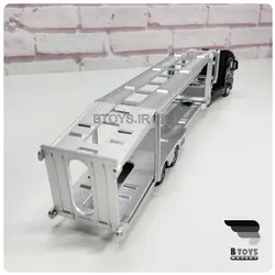 ماکت تریلی خودرو بر مرسدس بنز آکتروس مشکی(Mercedes Benz Actros)