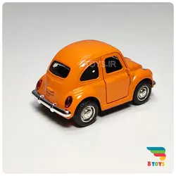 ماکت فلزی فولکس بیتل فانتزی نارنجی(Volkswagen Beetle)
