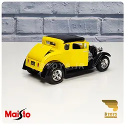ماکت ماشین فلزی فورد کلاسیک 1929مدل آ زرد(Ford model a 1929 Maisto)