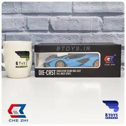 ماکت ماشین فلزی لامبورگینی سیان آبی مقیاس:1/24(Lamborghini sian Chezhi)