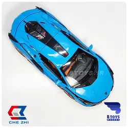 ماکت ماشین فلزی لامبورگینی سیان آبی مقیاس:1/24(Lamborghini sian Chezhi)