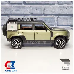 ماکت ماشین فلزی لندروور دیفندر زیتونی مقیاس:1/24 (Landrover defender  Chezhi)