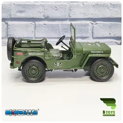 ماکت جیپ نظامی کایدویی مدل:685006 jeep kaidiwei