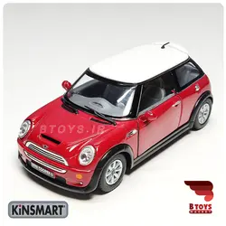 ماکت مینی کوپر اِس مسقف کینسمارت(MINI Cooper s kinsmart)